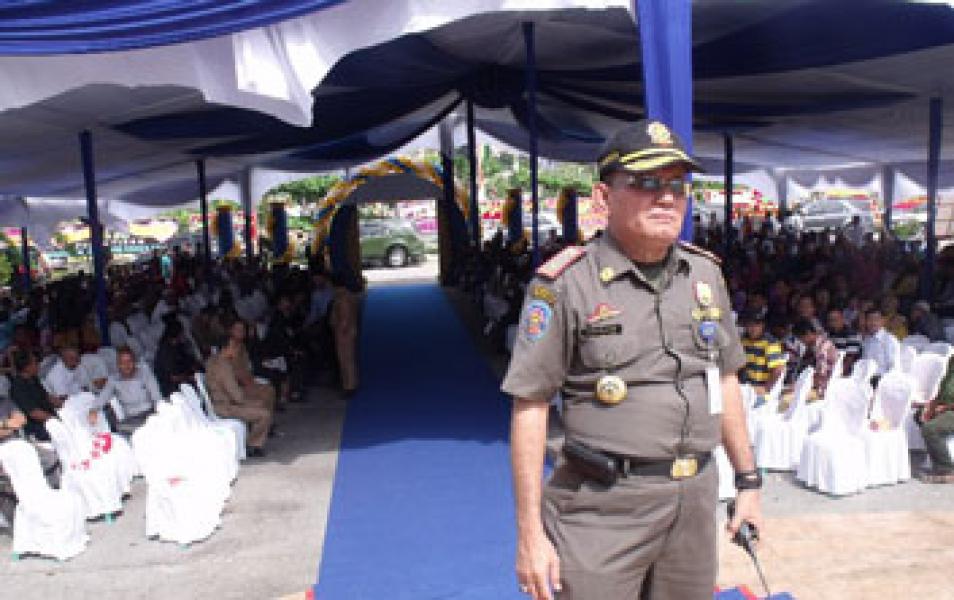 500 Personil Keamanan Diturunkan Untuk Pelantikan DPRD Kampar  