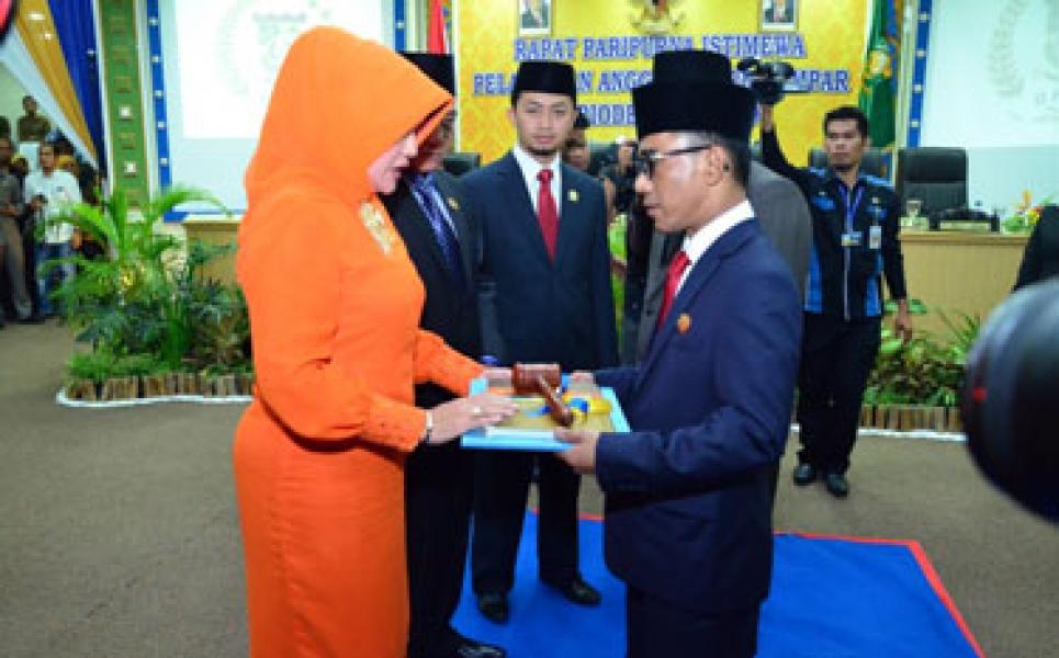 Ahmad Fikri Ketua Sementara DPRD Kampar