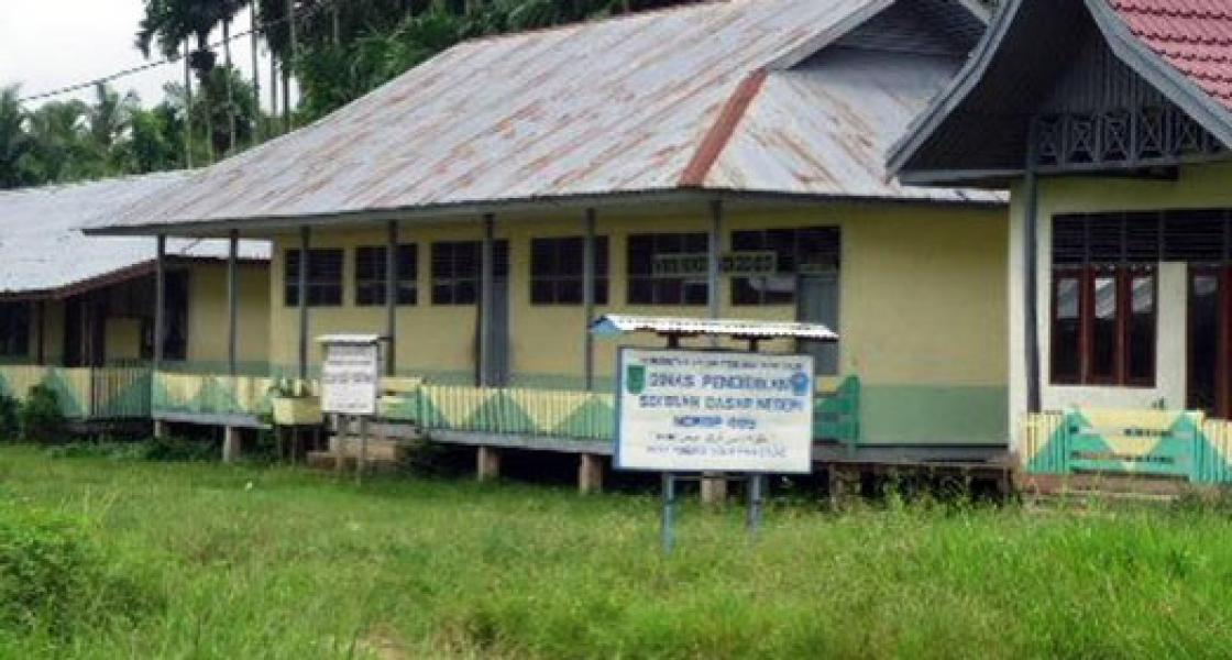 Aktivitas Belajar Mengajar di SD 005 Desa Pungkat `Lumpuh`