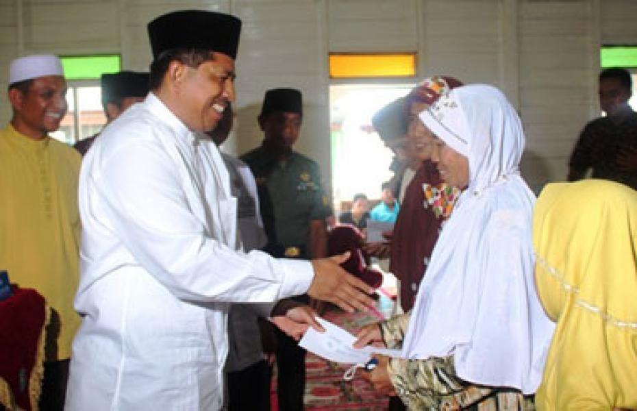 BAZ Siak Kembali Lakukan Pendistribusian Zakat Tahap II