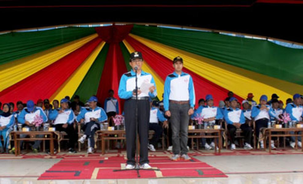 Bupati Canangkan Kegiatan HUT RI ke-69 di Kabupaten Inhil