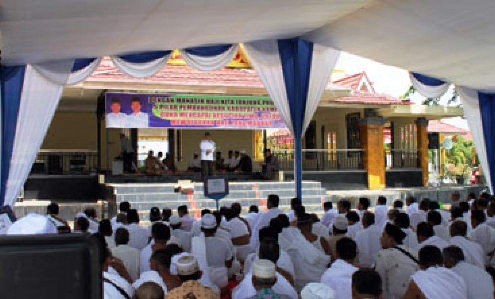 JCH Kampar Antusias Ikuti Manasik Haji