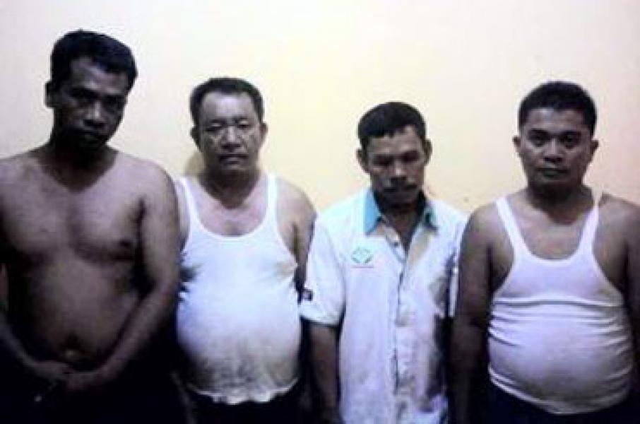 Lagi Asyik Judi Song, 3 Karyawan PTPN V dan 1 Petani Dicokok Polisi