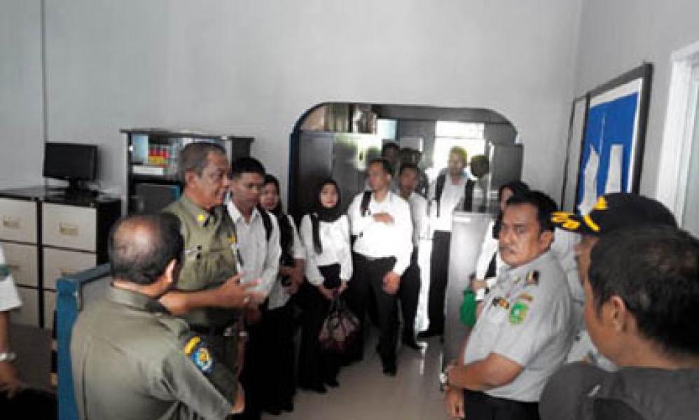 Pasca Lebaran, Sekda Meranti Sidak ke Sejumlah SKPD
