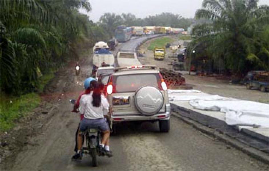 Pengerjaan Jalan Kandis - Duri Tuntas November