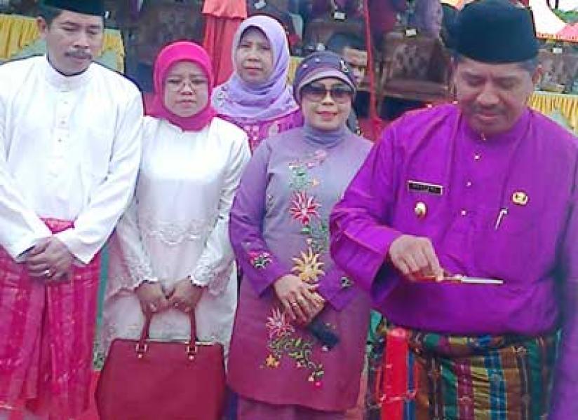 Wabup Buka Bazar MTQ XIV Kabupaten Siak