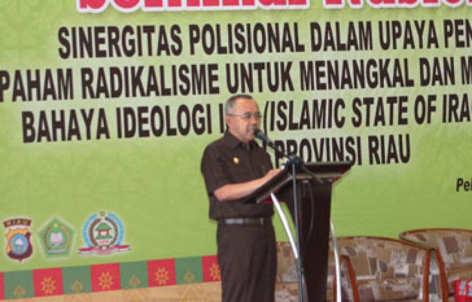 Wagubri Buka Seminar Nasional Tentang Bahaya ISIS