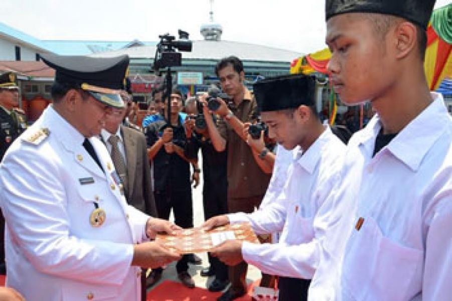 374 Napi Lapas Bengkalis Terima Remisi
