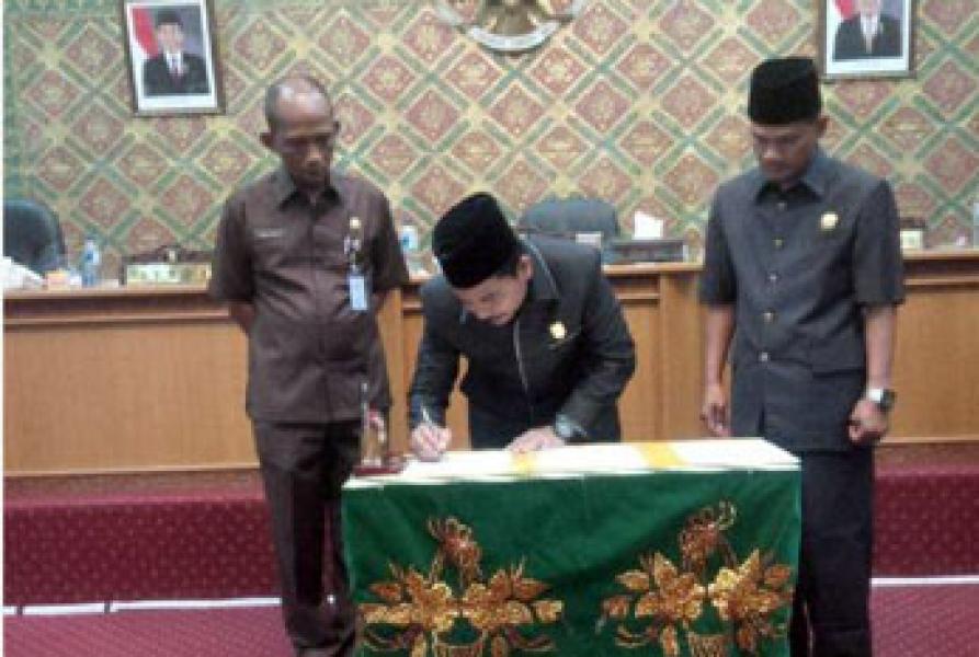 APBDP Pelalawan Disahkan Rp.2,091 Triliun