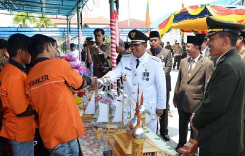 Ahmad Syah Puji Hasil Karya Napi Lapas Bengkalis