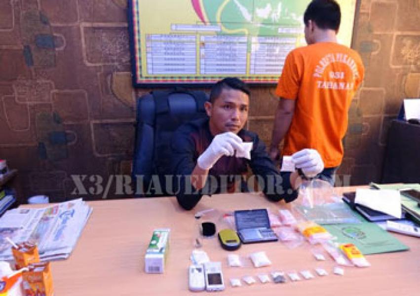 Bandar Sabu-sabu di Pekanbaru Roboh Ditembak Polisi