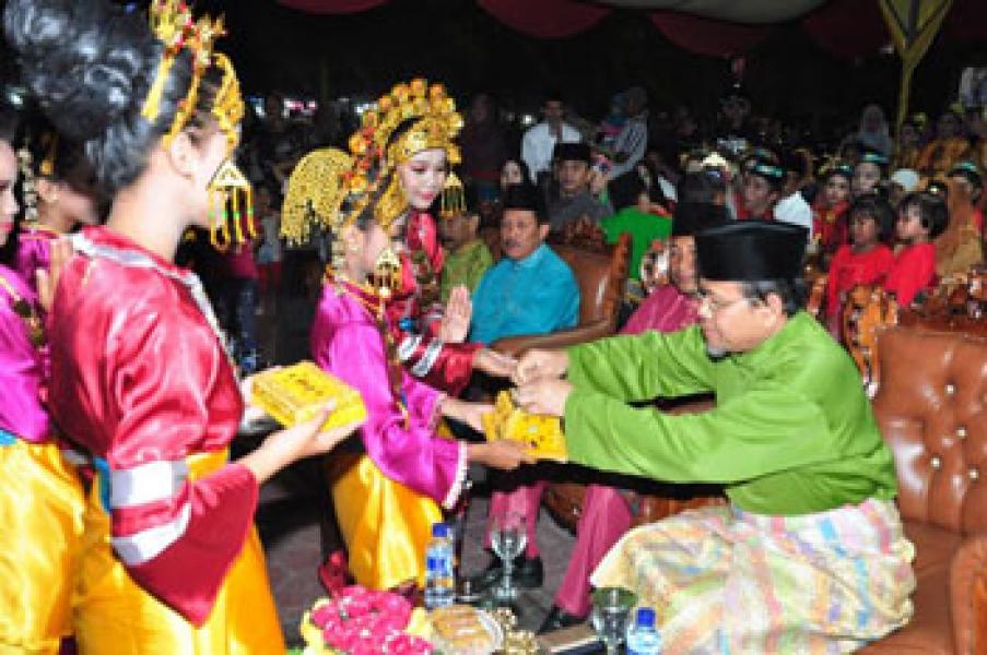 Bantan Juara Festival Zapin Tradisional yang Ditaja Disbudparpora Bengkalis