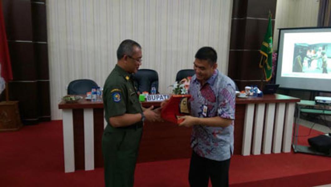Bantu Pengusaha Perikanan, Dirut Bank RiauKepri Sambangi Pemda Meranti
