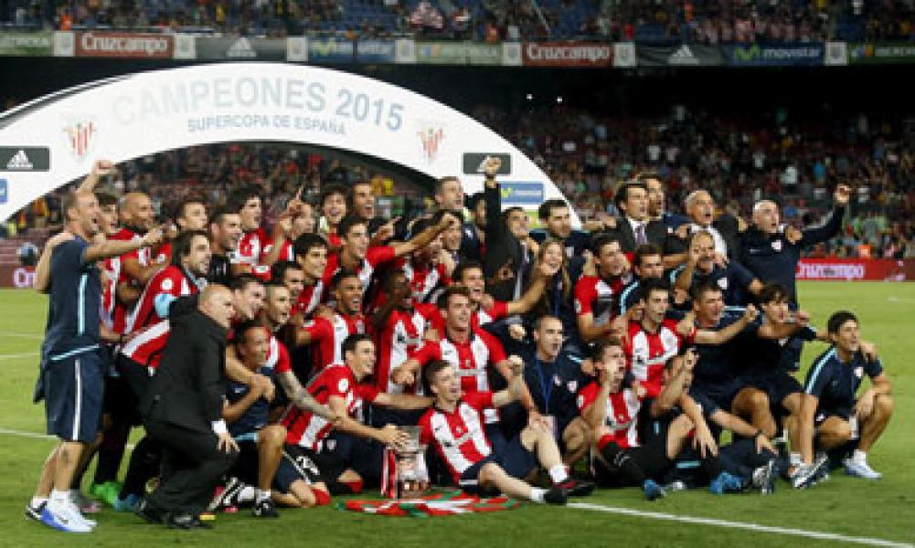 Bilbao Juara Supercoppa de Espana di Kandang Barca