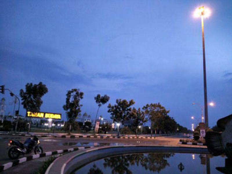 DKPP Rohil Sulap Wajah Kota Bagansiapiapi dengan Lampu Hias