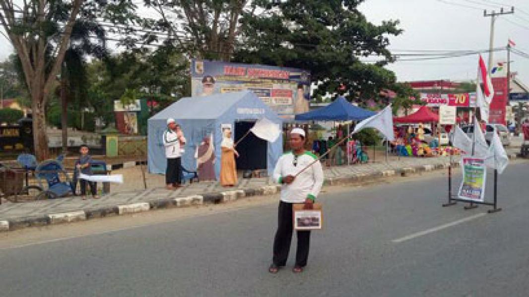FPI Pelalawan Galang Dana Bantu Pembangunan Kembali Masjid Tolikara Papua