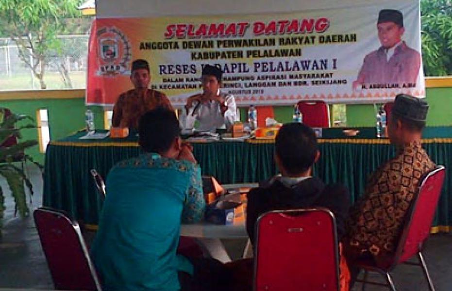 Kesejahteraan Guru DTA Jadi Topik Hangat Pembahasan Reses II Anggota DPRD Pelalawan