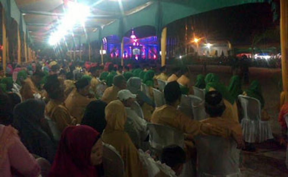 Masyarakat Antusias Ikuti Pembukaan MTQ ke XIV di Langgam