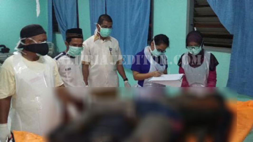 Masyarakat Sungai Guntung Digegerkan Penemuan Mayat Tanpa Identitas
