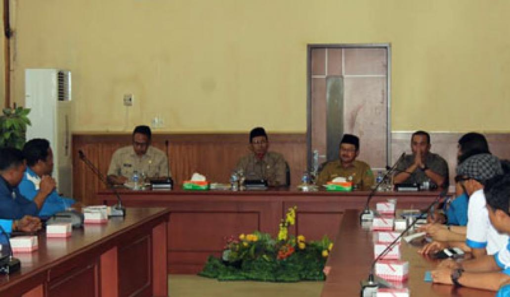 Merasa Tidak Diperhatikan DPD KNPI Inhu Lapor ke Penjabat Bupati