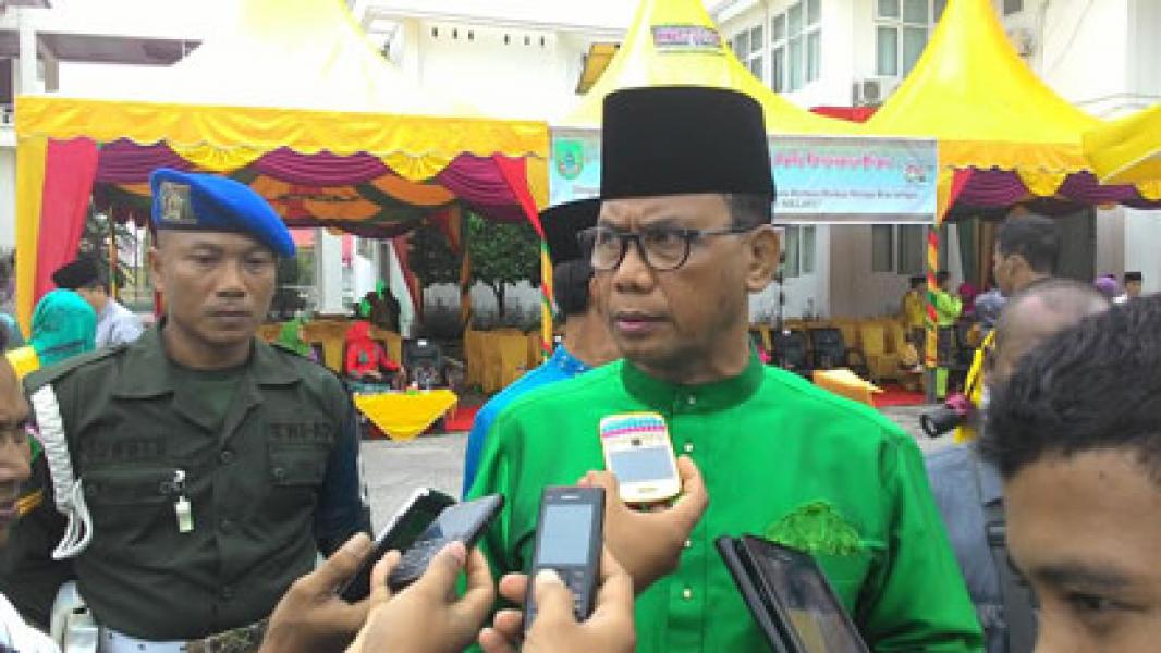 Pemkab Rohil Gelar Upacara Hari Jadi Riau ke 58