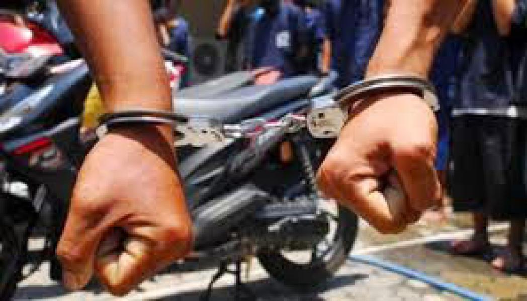 Polsek Bukit Raya Tangkap Satpam Residivis Narkoba Pelaku Curanmor