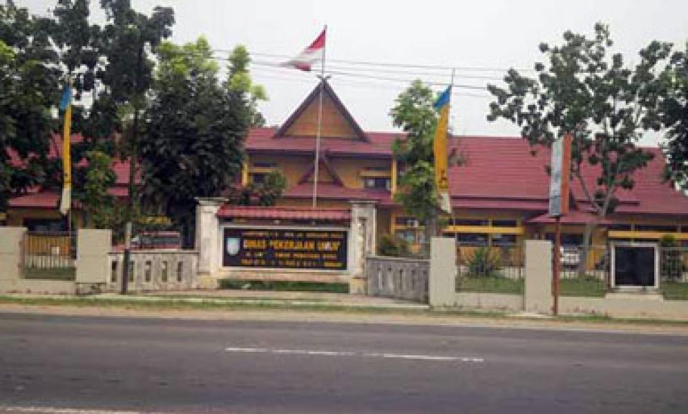 Realisasi Anggaran Dinas PU Inhu Dinilai Rendah