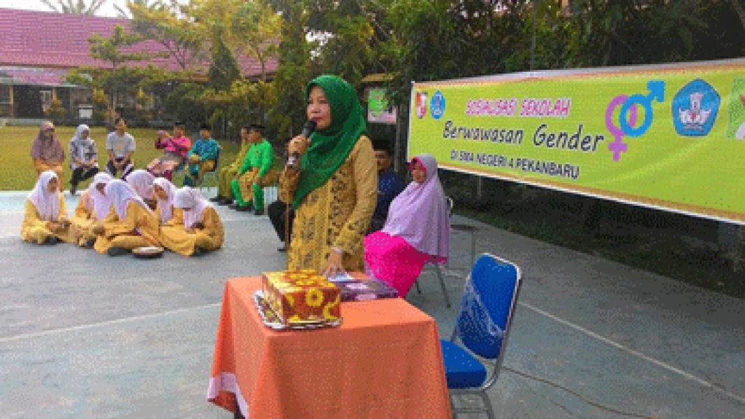 SMAN 4 Gelar Sosialisasi Responsif Gender