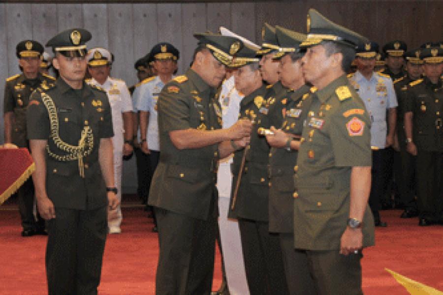 Sertijab Kapuskes TNI, Dansatkomlek TNI dan Kababek TNI