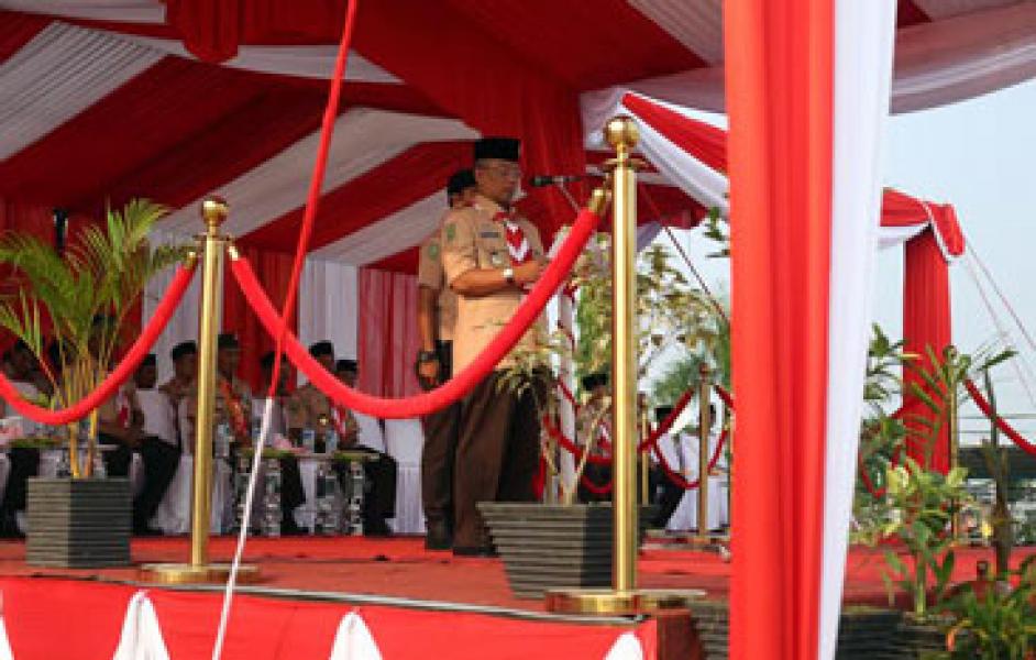Siapkan Generasi Muda Kelola Potensi Daerah, Bupati Saran Pembentukan Saka