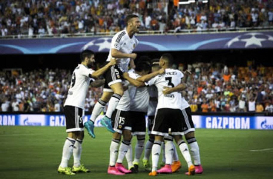 Valencia Selangkah Pecahkan Rekor Spanyol di Liga Champions