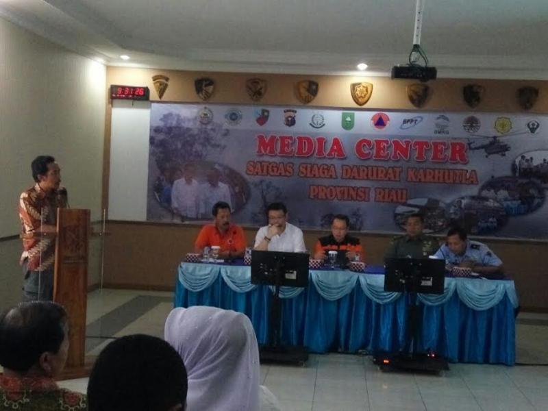  Kepala BNPB, Dukung Penindakan dan Pencegahan Satgas Karhutla Riau