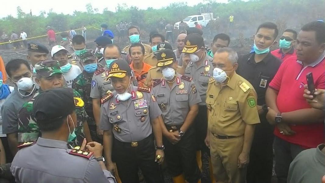  Selidiki Kebakaran Lahan di Perusahaan Yang di SP3, Kapolri Siap Bentuk Tim Independen