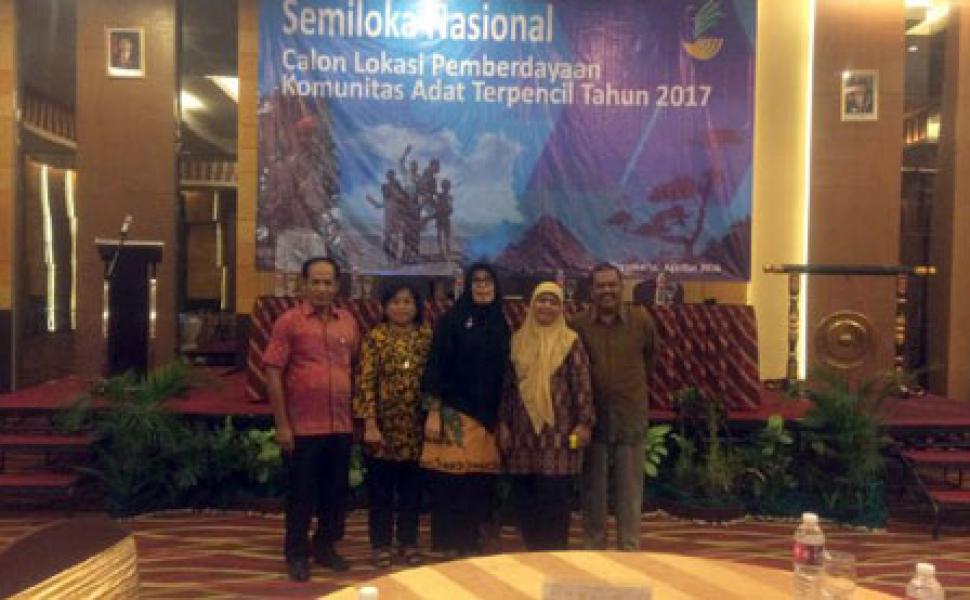 2017, Desa Sungai Upih Kuala Kampar Masuk Lokasi Pemberdayaan Adat Terpencil 