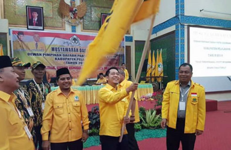 Adi Sukemi Siap Besarkan dan Jadikan Partai Golkar Berjaya di Pelalawan