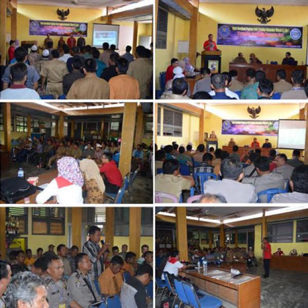 BNNK Pelalawan Gelar Rakor Program P4GN Wilayah II Pangkalan Kuras dan Ukui