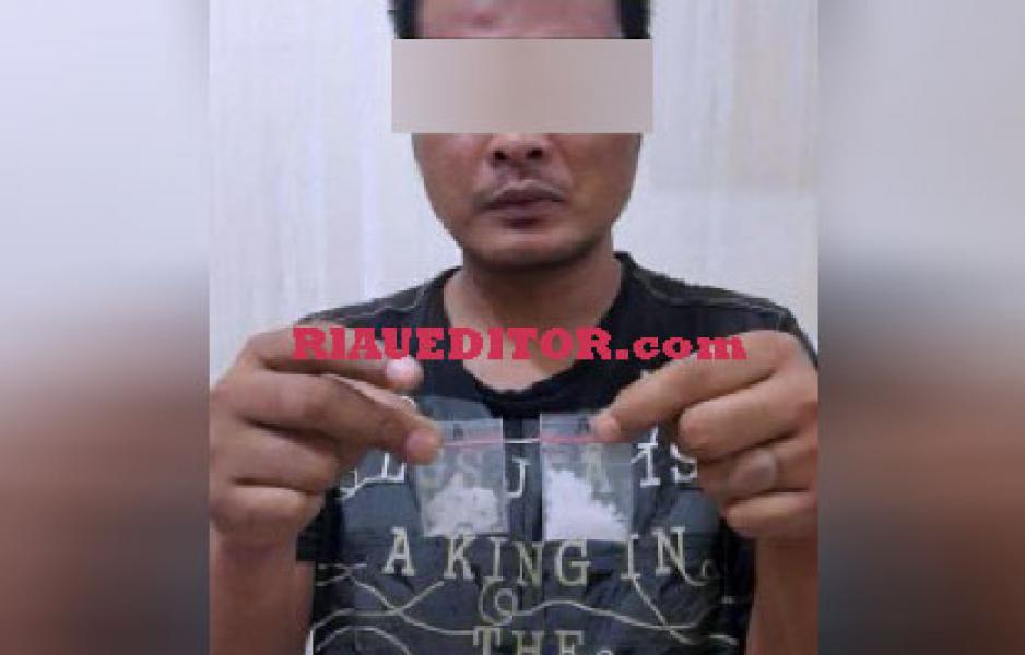 Buang Barang Bukti, Pengedar Sabu di Bekuk 