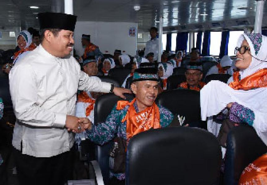 Bupati Amril Minta JCH Jaga Semangat Kebersamaan