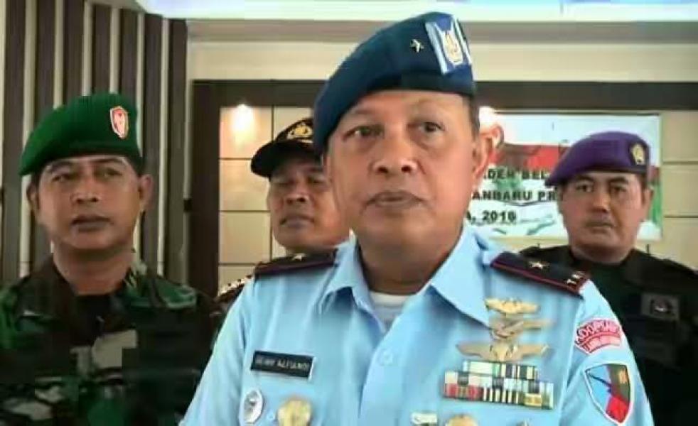 Danlanud Minta Penyegelan Lahan Terbakar Tak Hanya Kewenangan Polisi