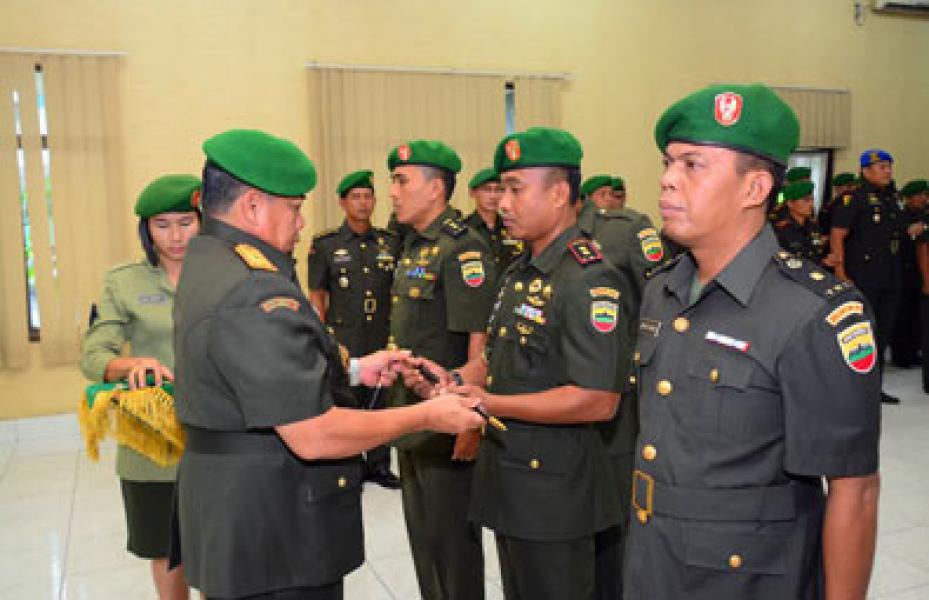Danrem 031/Wirabima Pimpin Sertijab Dandim 0303/Bengkalis dan Penyerahan Tugas Kakumrem 031/Wirabima