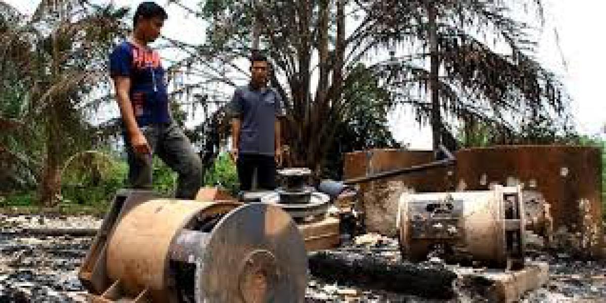 Genset Disambar Petir, Sudah Sepekan Warga RBS Tanpa Penerangan Listrik
