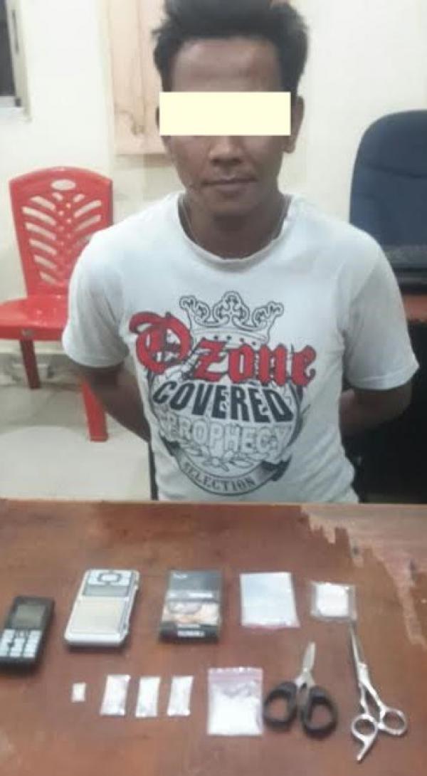Jual Sabu ke Polisi, Pengedar di Tangkap