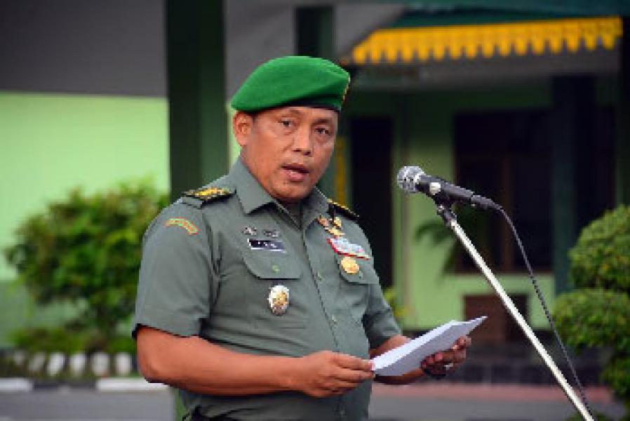 Kasi Intel Korem 031/Wirabima Minta Prajurit dan PNS Tingkatkan Disiplin