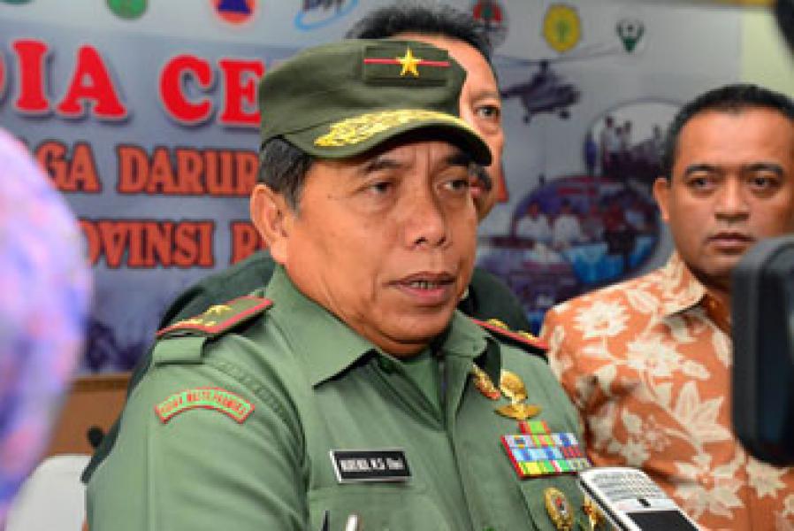 Memasuki Hari Kelima, Danrem 031/Wirabima Terus Berupaya Cari Prajuritnya yang Hilang