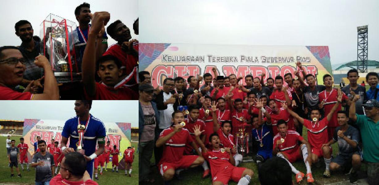 PS Pelalawan Rebut Tahta Juara di Final Piala Gubri 2016