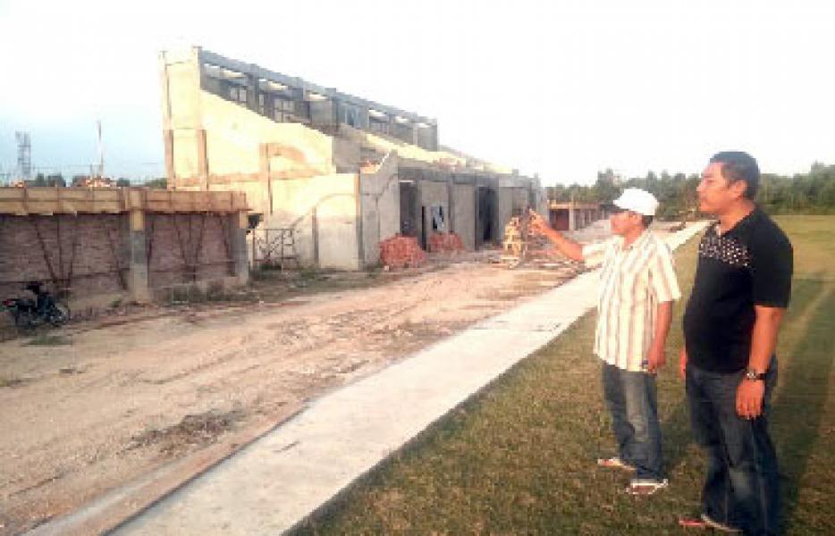 PSSI Siak Kecil Minta Pemkab Tuntaskan Pembangunan Stadion
