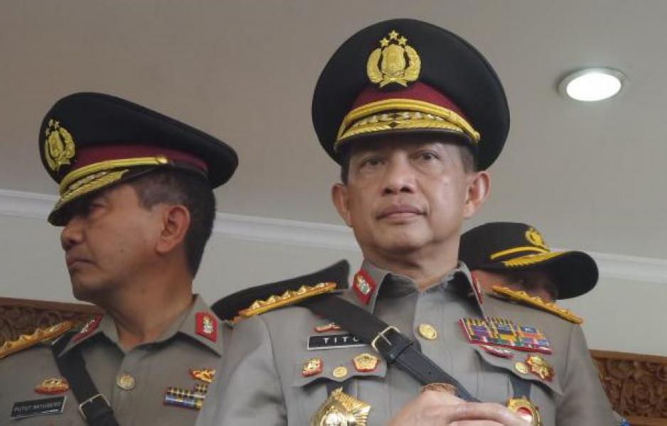 Pastikan Situasi Meranti Kondusif Kapolri Tiba di Pekanbaru