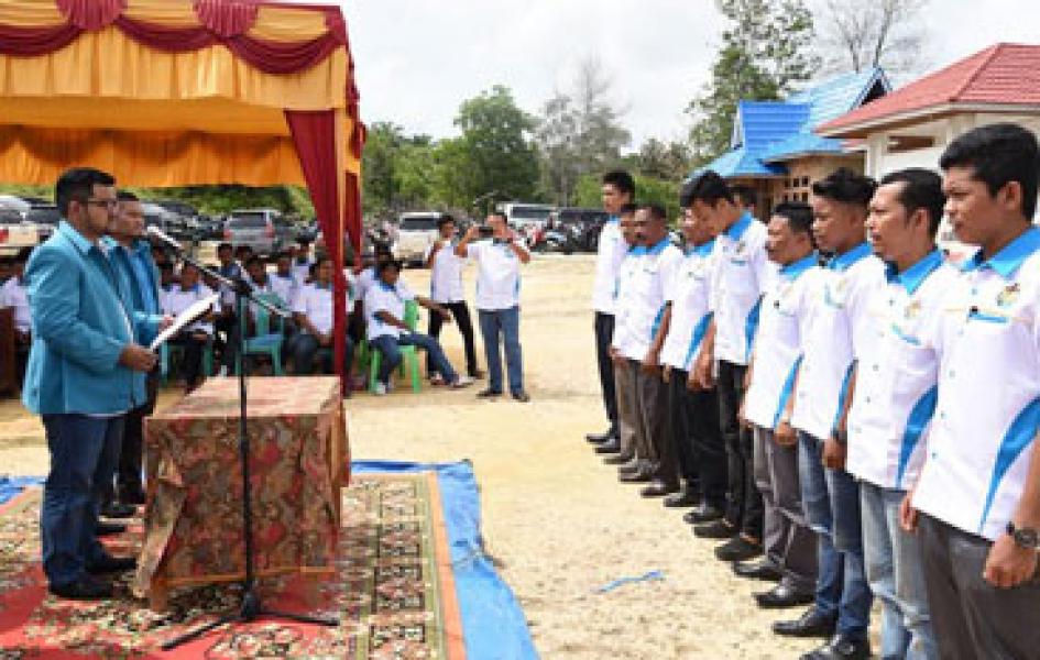 Pelantikan DP KNPI Kecamatan Gunung Sahilan, Ardo: Jadilah Pemuda yang Mempunyai Segudang Energi Positif