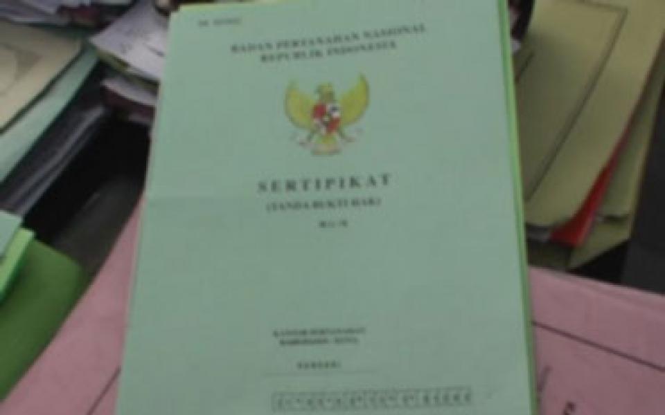 Pembuatan Sertifikat Tanah di BPN Rengat Berbulan-bulan