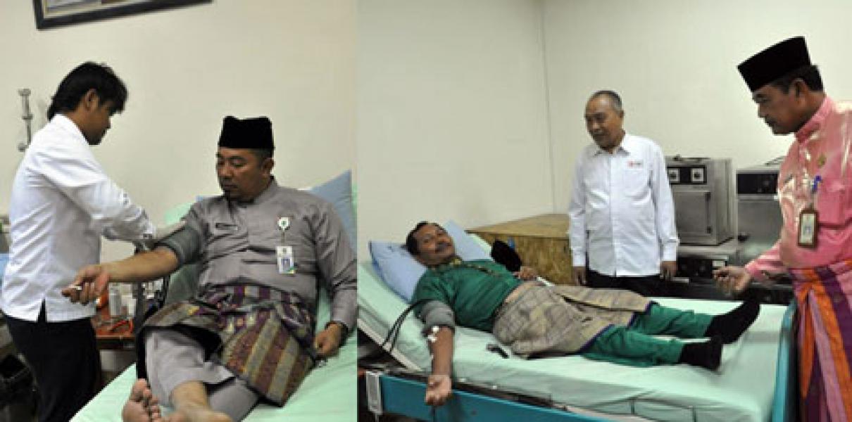 Pemkab Bengkalis Gelar Donor Darah Sempena Hari Jadi Bengkalis Ke 504